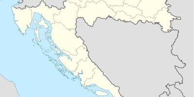 Kroatija vieta žemėlapyje