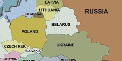 Žemėlapis kroatija ir kaimyninėse šalyse