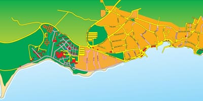 Žemėlapis brac kroatija