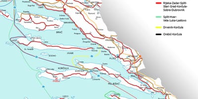 Žemėlapis kroatija keltų