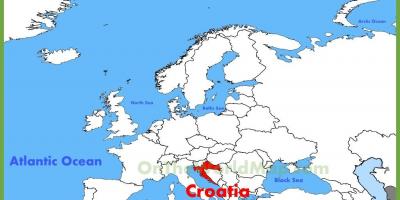 Kroatija vietą pasaulio žemėlapyje