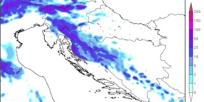 Žemėlapis kroatija radaras