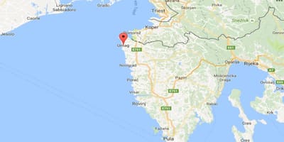 Žemėlapis umag kroatija