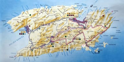 Žemėlapis vis kroatija